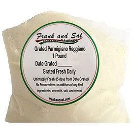 Parmigiano Reggiano - Grated Cheese - 1 Pound Ground Fresh Daily.
