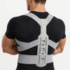 BarunJase 자세교정 밴드 보호대 바른자세 지지대 굽은등 [그레이 M] Posture