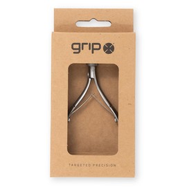 Grip Cuticle Nipper Stainless Steel S7 – Precision Nail Tool for Trimming Cuticles & Hangnails – Sharp Jaw Blades with Ergonomic Stainless Steel Design for Clean, Safe Grooming