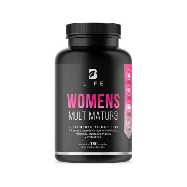 B Life Womens Multi Plus – Multivitamínico para Mujer 40+