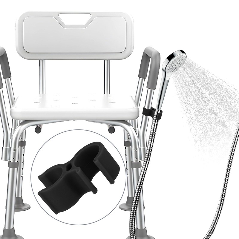 2pcs Shower Head Holders, Universal Shower Head Holder Bath Chair
