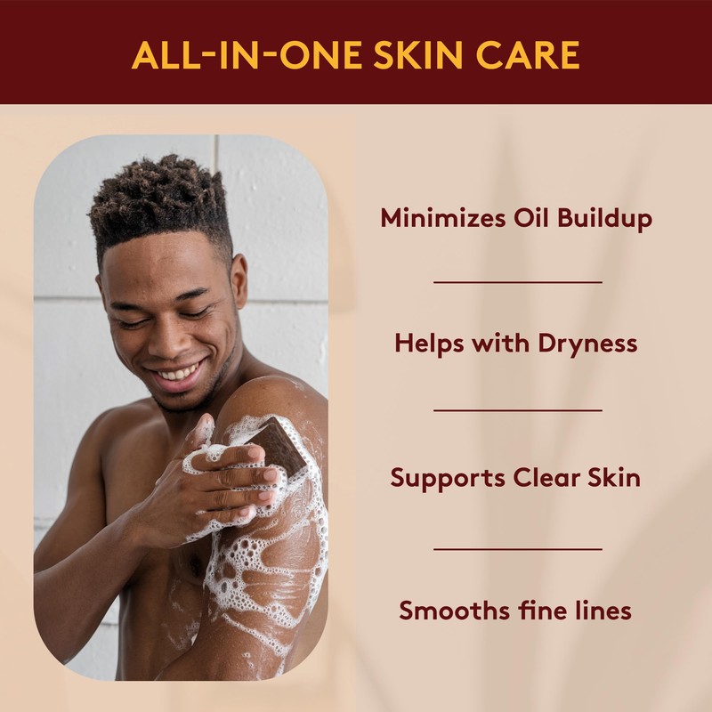 Okay African Soap, Black, 5.5 Ounce