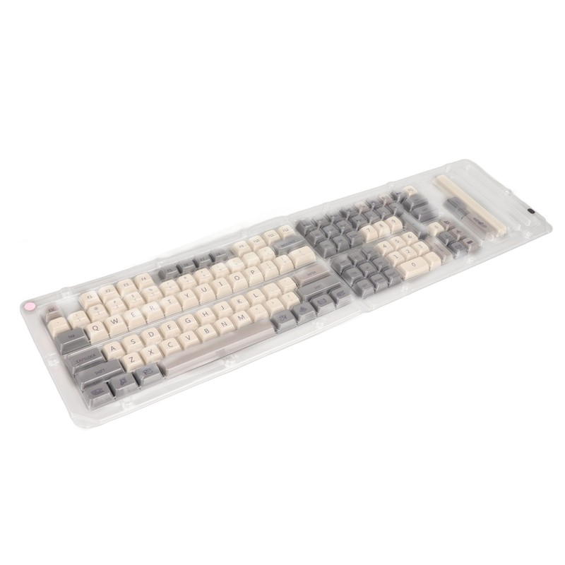 Mechanical Keyboard Keycaps 126 Keys Fadelss PBT Ergonomic Dye Sublimation