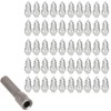 TREFAN 50PCS Anti-Rutsch-Schrauben & Hülse Kit aus Edelstahl für Winterroller,