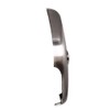 Westbrass 3-1/8" Two-Hole Overflow Face Plate and Screws, Stainless Steel,