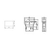 Vehicle Switch, 3 Pin 12V/20A, Green, 2 Settings ON /