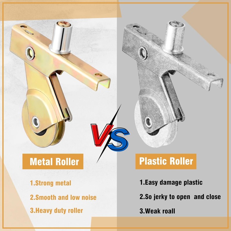 MorningRo 1 Inch Heavy Duty Sliding Screen Door Rollers 4