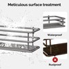 Orimade Over the Door Shower Caddy Adjustable 3 Tier Dark