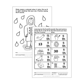 Super Duper Publications | Say and Do® Library Bundle - Speech Therapy 6-Book Set of Reproducible Articulation Activity Worksheets | Educational Learning Materials for Children