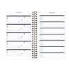 Blueline® Essential Academic Weekly/Monthly Planner, 13 Months, July 2025 to