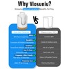 Viosuniu Ceramic Bathroom Cups Dispenser - 3 oz Disposable Paper