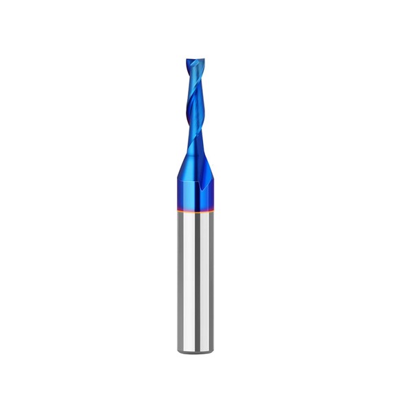 MACHSWON Straight Two Flute Router Cutter 1/4 Inch Shank,3mm Cut