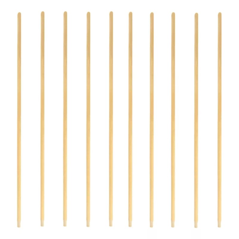MDJ 10 Bastones/palos/ Madera De Pino Para Escoba/trapeador/etc