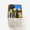 KEYUCA Handled Storage Box, Kitchen Storage (with Handle) Off-White, Small