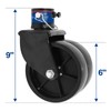 6-Inch Boat Trailer Jack Wheel – Heavy-Duty 2000LBS Replacement Caster