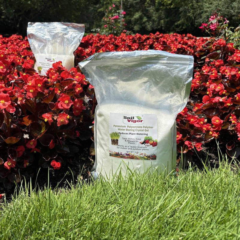 Potassium Polyacrylate – Super Absorbent Water Retaining Crystals for Plants,