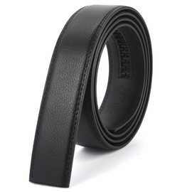 BIGHAS Belt, Buckle, Free Combination, Genuine Leather, Auto Lock, 1.4 inches (35 mm), Men's Single Item, Business Casual, Replacement, Large Size, Durable, Durable, Adjustable Size, Stylish, Golf,