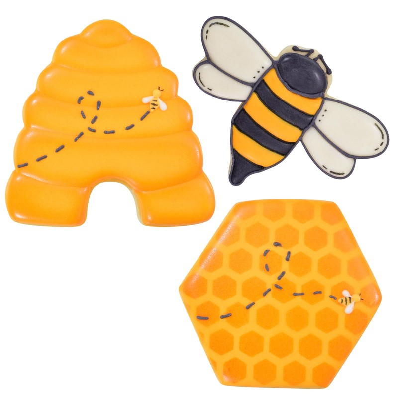 R & M International Honey bee Cookie Cutter, One Size,