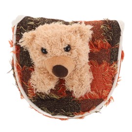 BESPORTBLE Protective Golf Cover Thickened Material Easy to Use Golfing Accessory for Drivers and Woods Stylish Design Cute Bear for Golf Enthusiasts