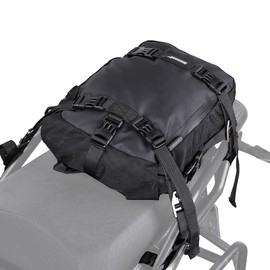 Rhinowalk Bolsa de alforja de motor 10L multifuncional impermeable estante trasero tronco bolsa de asiento de motocicleta bolsa de sillín de motocicleta accesorios de motor profesionales-negro