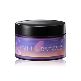 YOLU Yol | Night Beauty Balm Hair Mask, Deep Night Repair, 5.1 oz (145 g), Sakura & Gardenia Scent, Damage Care, Dense Repair