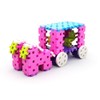 Meli 67224 Basic Constructor Pink Kreativspielzeug, Bunt, 200 Stück