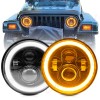 CHUSYYRAY Pair 7" LED Headlight For TOYOTA LAND CRUISER FJ40
