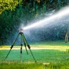 Keten Impact Sprinkler on Tripod Base, 2 Pack Lawn Sprinklers