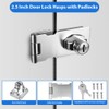 Flintronic Hasp Lockable, Safety Hasp with Screws & Lock, Drawer