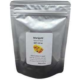 Marigold Flower Tea - Dried Loose Leaf By Nature Tea (2 oz)