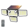 4500LM Solar Lights Outdoor Waterproof, 254 LED Solar Flood Lights