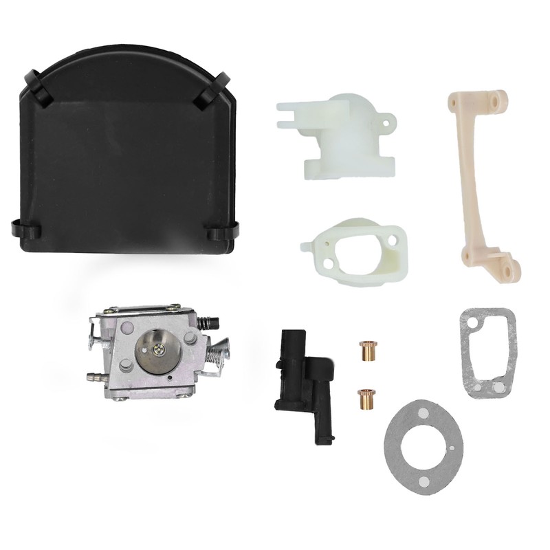 Carburetor Intake with Air Filter Cover Assembly Fit for Husqvarna