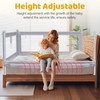 omzer Bed Rail for Toddlers - 3 Sides Safety Baby