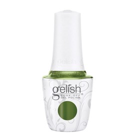 Gelish "Bad To The Bow" Trio, Olive Shimmer - Includes Gel Polish, Lacquer and Dip
