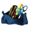 Bolsa de lápices portátil de lona pesada y práctica funda