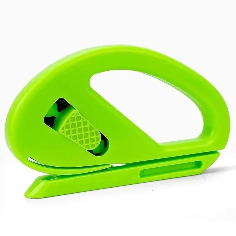 Wrapping Paper Cutter for Gift Wrapping – Green Sliding Paper