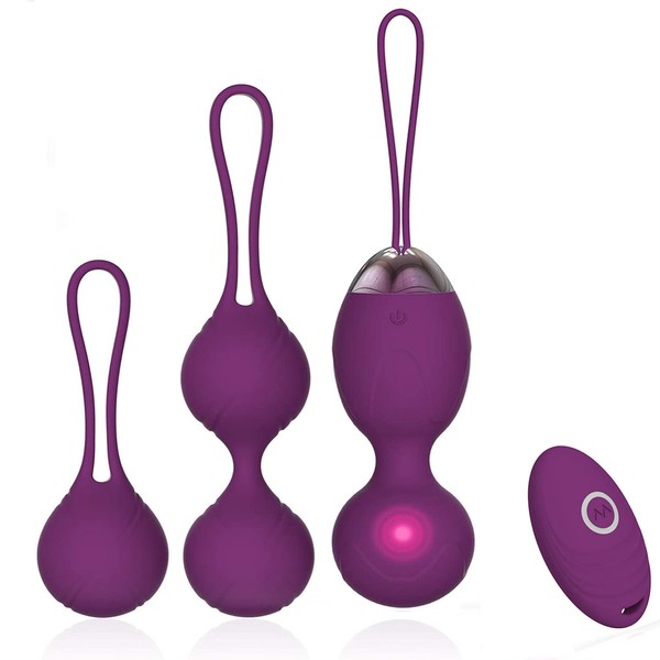 Love Balls Cone Balls 2-in-1 Cone Exercise Weights and Massage Ball Ben Wa Ball Sets - Doctor Recommended Cone Balls for Beginners and Advanced Users for Pelvic Floor Exercises and Tightening