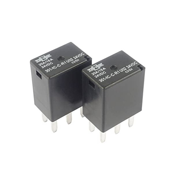 Song Chuan (Pack of 2) 301-1C-C-R1 U02 24VDC Automotive Relay