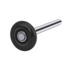 XiKe 10 Pack Black 2" Nylon Garage Door Roller 7"