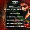 VASU Ayurveda Himalayan Shilajit Resin 400mg – Lab Tested Natural