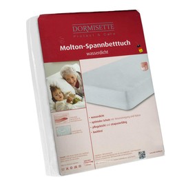 Waterproof Fitted Sheet 90 x 190 to 100 x 200cm (White)