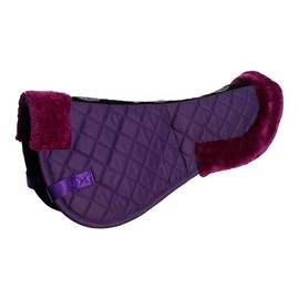 Rhinegold Comfort Saddle Pad-Cob-Purple