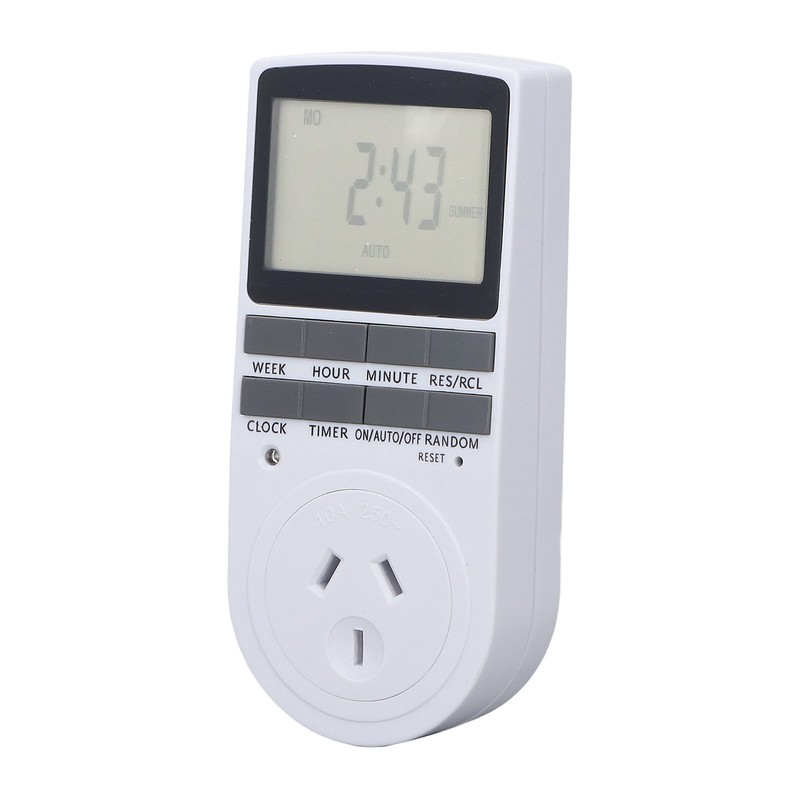 Timer Outlet Digital Intelligent Energy Saving Flame Retardant High Power