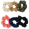 SCRUNCHIES SATIN 6PK