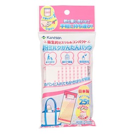 Kaneson Easy Milk Milk Bags, Pack of 25, Can Powdered Milk, Portable, Made in Japan, For Outings, Night Nursing, Lightweight, Compact, Hygienic 0 Months and Up
