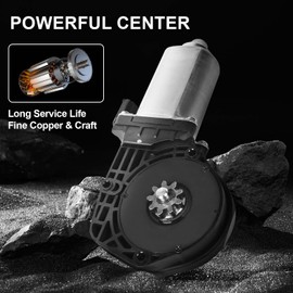 Power Window Lift Motor Compatible with 1965-1997 Ford F150 F250 F350 Aerostar Bronco Mercury Comet Marquis Front Left Window Regulator Motor Replace Part # 742-250 11M104