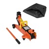Hydraulic Floor Jack 1.5 Ton 3,300Lbs Car Lift Portable Trolley