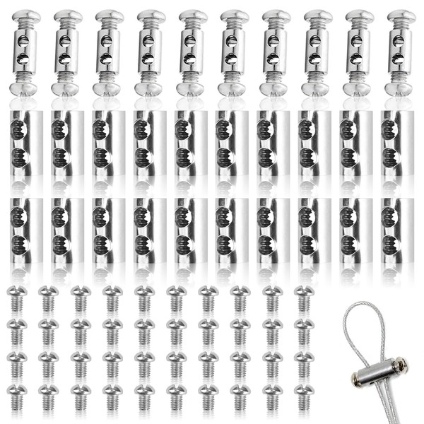 Wire Rope Clamp 3 mm, Pack of 30 Wire Rope