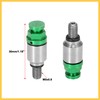 REPAIROCK 2pcs M5x0.8 Motorcycle Screw Fork Air Bleeder Valve for