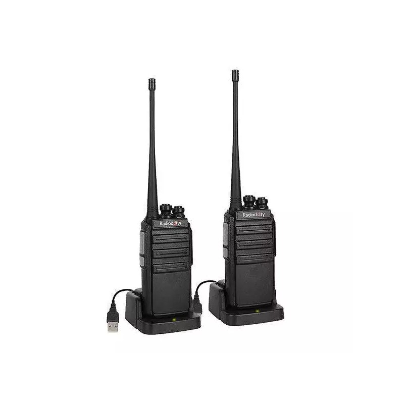 Radioddity GA-2S [2/4 Packs] UHF Long Range USB Two way